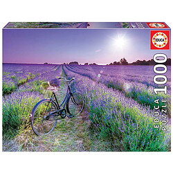 Educa Borras Puzzle 1000 pcs Velo dans un champ de lavande 