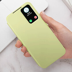 Avis Étui pour Samsung Galaxy A34 5G à Fenêtre Smart View Wallet Case Orginal Vert