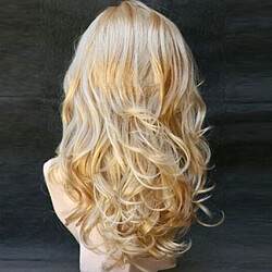 Avis Perruque Blonde Longue Bouclée Cheveux Pour Partie Cosplay Réaliste