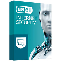 Eset Internet Security 2021 - Licence 1 an - 2 postes 