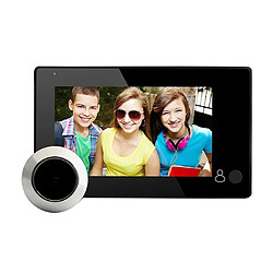 Wewoo Interphone vidéo Visiophone 4,3 pouces TFT écran couleur 2.0MP caméra de sécurité intelligente sonnette