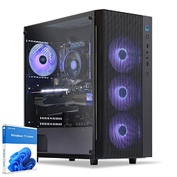 Sedatech PC Gaming • AMD Ryzen 5 5600X • RX 6600 • 32 Go RAM • 2To SSD M.2 • 3To HDD • Windows 11 PC Gaming Expert • AMD Ryzen 5 5600X 6x 3.7Ghz (max 4.6Ghz) • Radeon RX 6600 • 32 Go RAM DDR4 3200Mhz • 2To SSD M.2 • 3To HDD • Wifi • Bluetooth • Windows 11