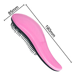 Brosse à Cheveux Peignes à Cheveux Sans Enchevêtrement Peigne Démêlant à Poignée Unique Rose