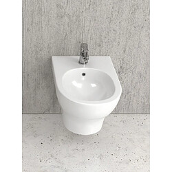 Karag Bidet suspendu en céramique EOLIS 52x30x35 cm