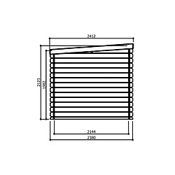 Avis Solid Abri de jardin NEVERS