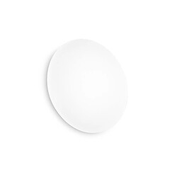 Ideal Lux Plafonnier LED Rond Blanc, 4000K, Non-Dimmable