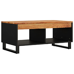 Maison Chic Table basse,Table Console Table d'appoint, Table pour salon 90x50x40 cm bois d'acacia massif -MN12526