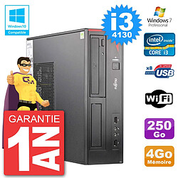 PC Fujitsu Esprimo E520 DT i3-4130 RAM 4Go Disque Dur 250Go Graveur DVD Wifi W7 · Occasion 