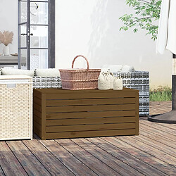 vidaXL Boîte de jardin marron miel 101x50,5x46,5 cm bois massif de pin 