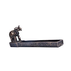 Elephant God Design Incense Burning Holder Figurine en résine Home Decor Artisanat