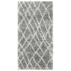 Hadorn Tapis shaggy 305x80 gris Lachen Fence 