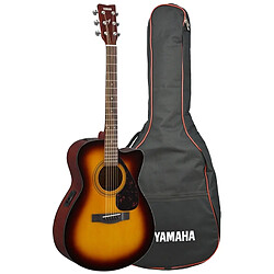 Yamaha Guitare électro-acoustique avec sac Brown Sunburst