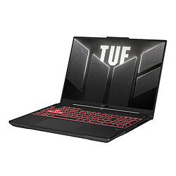 ASUS TUF Gaming A16 FA607PI-N3019W Ordinateur portable 40,6 cm (16') WUXGA AMD Ryzen™ 9 7845HX 16 Go DDR5-SDRAM 1 To SSD NVIDIA GeForce RTX 4070 Wi-Fi 6 (802.11ax) Windows 11 Home Gris