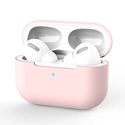 Wewoo Coque Pour AirPods Pro 3 Housse de protection sans fil écouteurs en silicone boucle rose