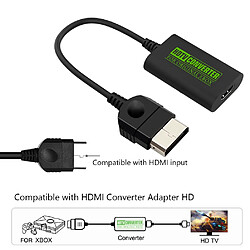 Universal Vintage Gaming Player HDMI Compatible Converter Digital Video Audio Adapter for Xbox 480p 720p 1080i for HDTV Projector Monitor | Câble HDMI