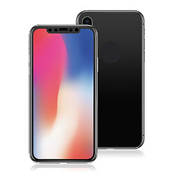 Protecteur écran en verre trempé pour Apple iPhone X 