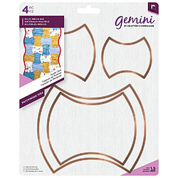 Gemini Matrice de découpe multimédia Motif pomme Doré