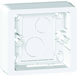 Legrand Cadre saillie 1 poste hauteur adaptable 30/40 mm Céliane - Blanc