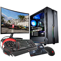 VIST Kit Gaming i5 10400F - RAM 32Go - RTX 3060 - SSD 1To M.2 - WIFI - LCD 24 - Windows 11 Pro