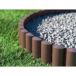 Acheter Palissade de jardin 8pcs 85 mm x 2,4 m Cellfast Eco marron