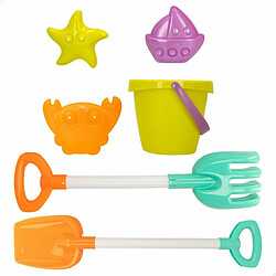 Color Baby Set de jouets de plage Colorbaby 7 Pièces Camion (18 Unités)