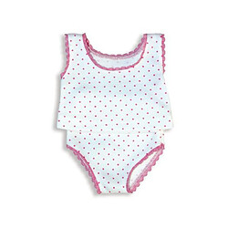 Petitcollin - SLIP & TEE-SHIRT POIS taille 28 ou 48 cm