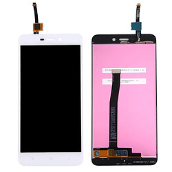 Wewoo Pièce détachée pour Xiaomi Redmi 4A blanc écran LCD + tactile Digitizer Assemblée 