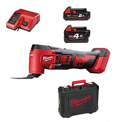 Outil multifonctions MILWAUKEE 18V Li-Ion livré sans batteries ni chargeur en coffret HDBOX Multi-Tool M18 BMT-0X - 4933459572