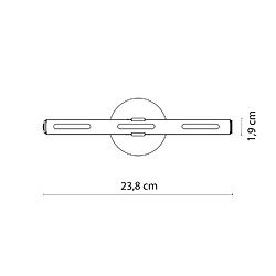 Avis VELAMP SMART LIGHT: mini réglette 6LED en aluminium. Support inclus