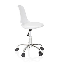 Chaise enfant / chaise pivotante FANCY II blanc hjh OFFICE pas cher