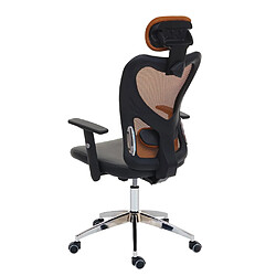 Acheter Mendler Fauteuil de bureau professionnel Atlanta, fauteuil pivotant de direction Fauteuil de bureau, similicuir ~ brun