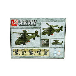 Avis Briques Compatibles Lego - Construction - Armée - Hélicoptere De Combat - Sluban