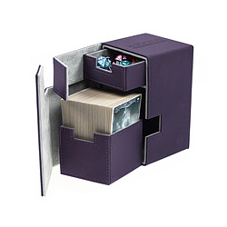 Ultimate Guard - Boîte pour cartes Flip'n'Tray Deck Case 100+ taille standard XenoSkin Violet 