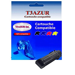 Toner compatible Dell H625CDW, H820 , H825, H825CDW, S2825CDN, 593-BBSB Noir- T3AZUR