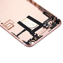 Wewoo Pour iPhone 6 Plus couvercle or rose arrière complet du boîtier avec bouton d'alimentation et de volume Câble flexible Flex Cable pièce détachée pas cher