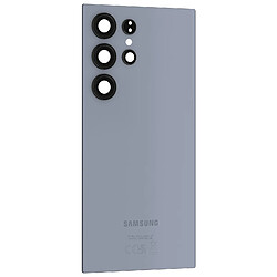 Avis Samsung Vitre arrière Original pour Samsung Galaxy S24 Ultra Gris Lavande