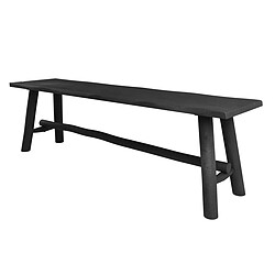 Rendez Vous Deco Banc noir Toxis 145 cm