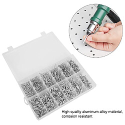 ComfortXL Kit de rivets à tête ronde en alliage d'aluminium, 660pcs m3.2/m4.0/m4.8 pas cher