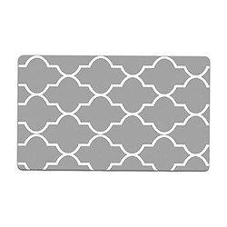 Tapis De Passage De Cuisine à Carreaux Antidérapant Tapis De Passage Anti Fatigue Gris 75x45cm