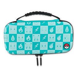 Etui de protection Turquoise PowerA pour Nintendo Switch Lite Damier Pokémon