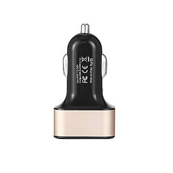 YYH Universal 3 Adaptateur USB Car Charger 3 Port 2A 2.1A 1A pour le téléphone mobile pas cher