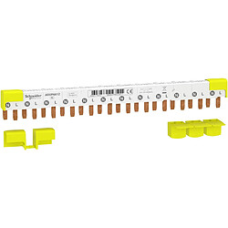 peigne - idt40 - 1p+n - 12 modules - schneider electric a9xpn612