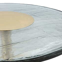 Avis Table Basse Thai Natura Transparent Doré 81 x 39 x 81 cm