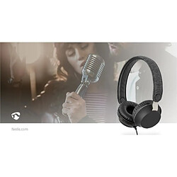 Avis NEDIS Casque SONO Audio Studio Professionnel NOIR, Casque Filaire 3.5mm + Adaptateur 6.35mm, Casque de Monitoring, Son Parfait