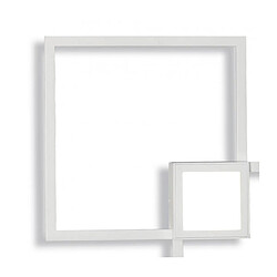 Luminaire Center Applique LED intégré Mural blanc mat 4 Cm pas cher