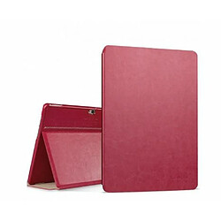 iKaku Book Case pour Tablette Samsung Galaxy Tab A8 10.5 X200 / X205 Rouge