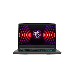 MSI Thin 15 B12VE 1231XFR Intel® Core? i5 i5 12450H Ordinateur portable 39,6 cm (15.6") Full HD 16 Go DDR4 SDRAM 512 Go SSD NVI