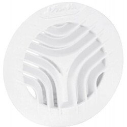 Acheter Nicoll grille ronde - intérieure avec moustiquaire - pvc - diamètre 125mm - gatm125