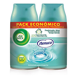 Double recharge pour désodorisant Air Wick FreshMatic Nenuco 2 x 250 ml