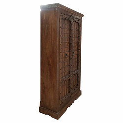 Armoire Alexandra House Living Marron Bois Recyclé 42 x 217 x 118 cm 